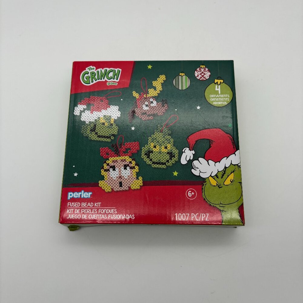The Grinch Dr. Seuss Perler 1007pc Fused Bead Kit, Cindy Lou Who Grinch Max NEW